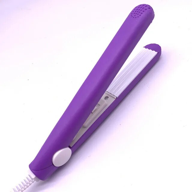 Mini Ceramic Hair Straightener & Curler