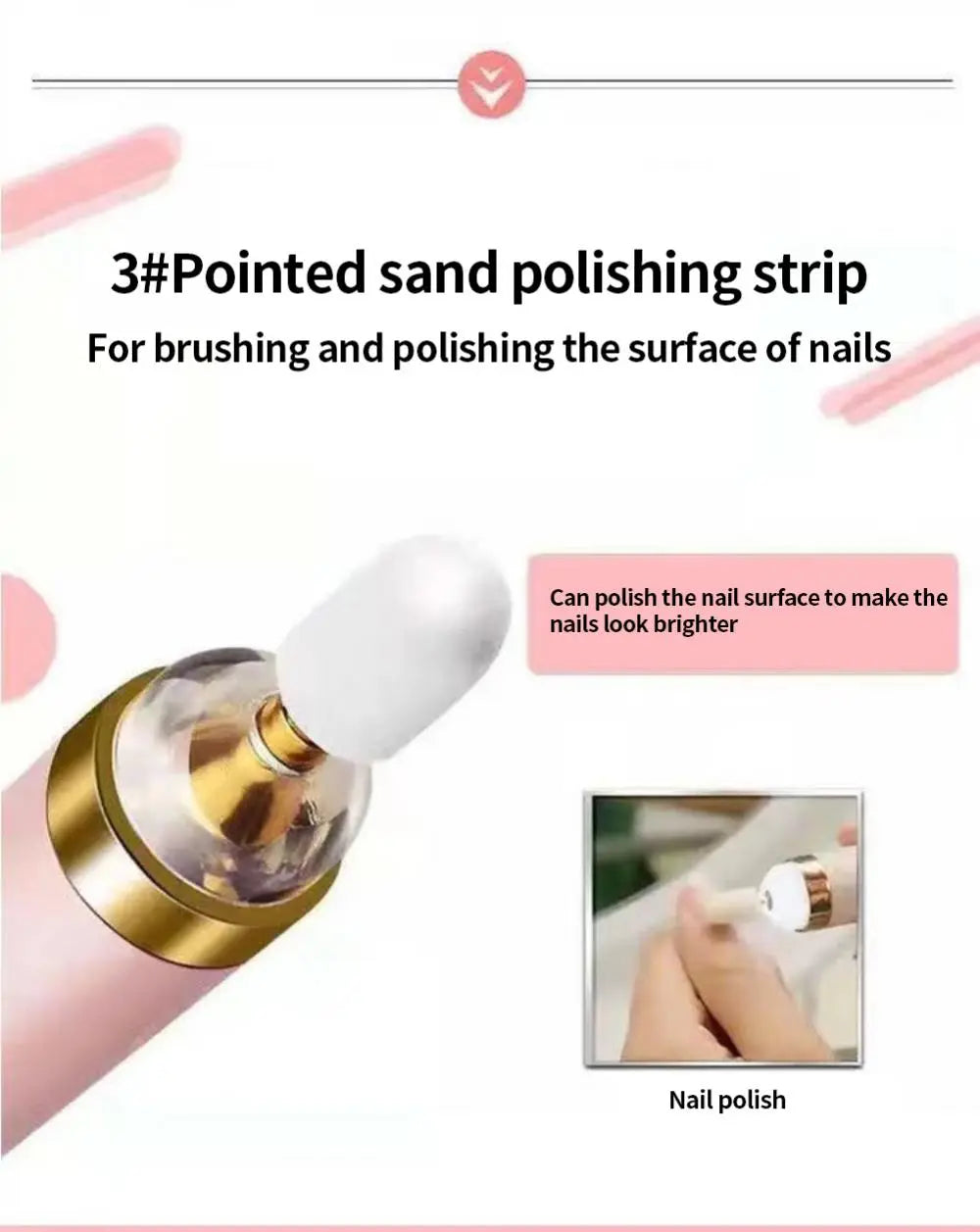 5 in 1 Portable Electric Nail Polisher Remover