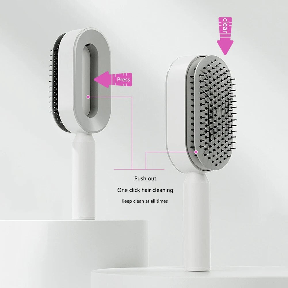 3D Air Cushion Hair Massager and Detangling Brush