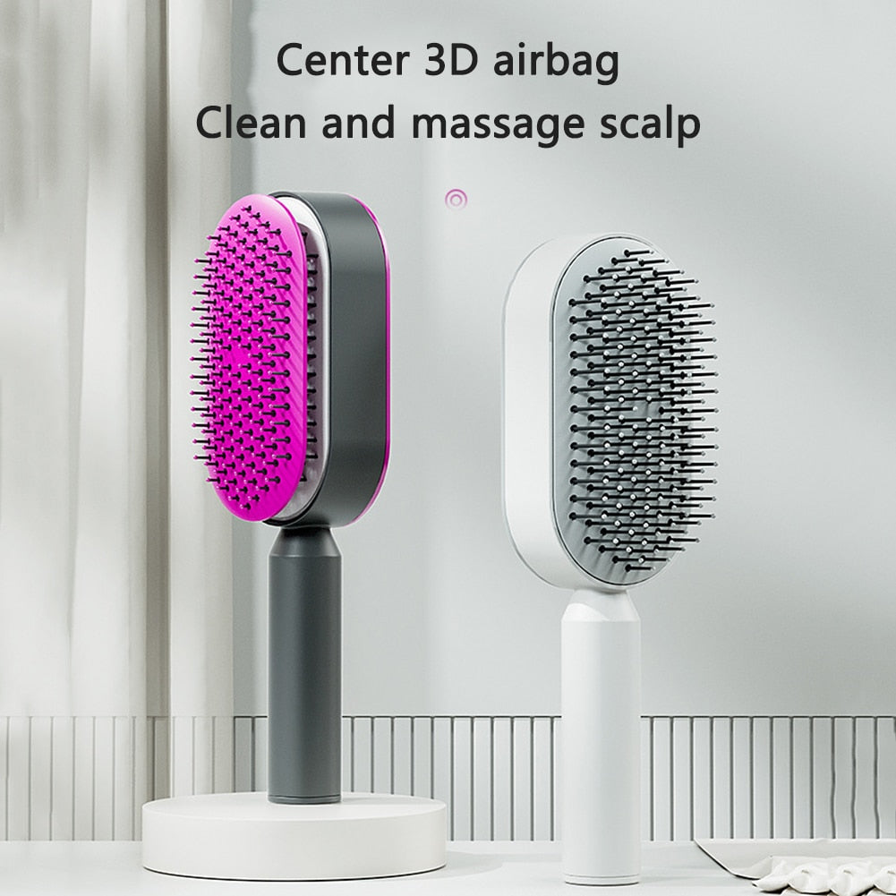 3D Air Cushion Hair Massager and Detangling Brush