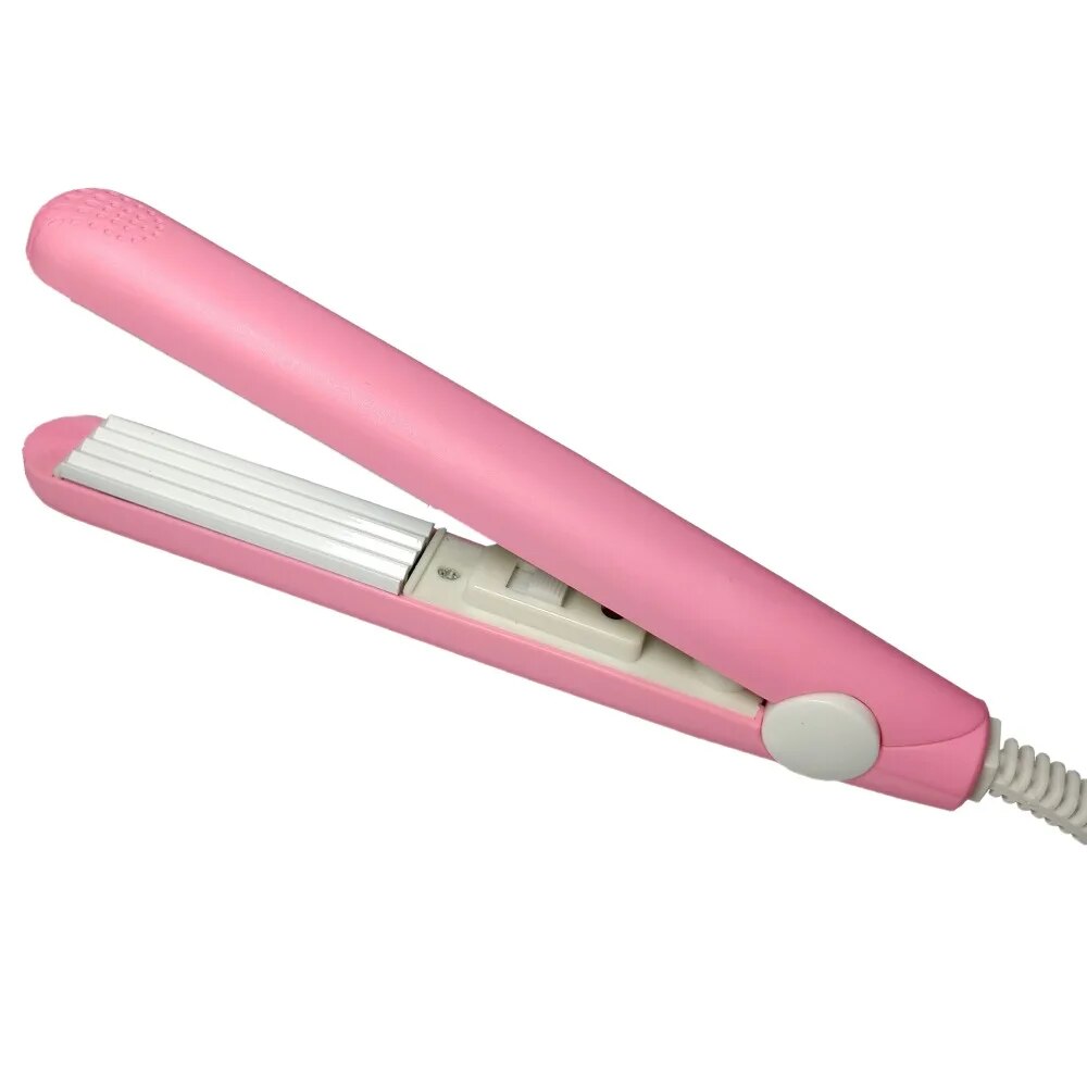 Mini Ceramic Hair Straightener & Curler