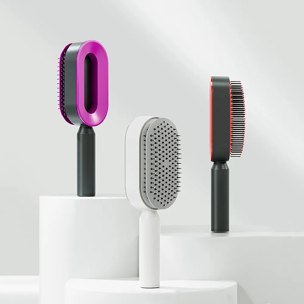 3D Air Cushion Hair Massager and Detangling Brush