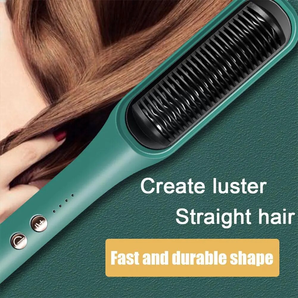 Hair Straightener Comb: Versatile Anti-Scalding Tool for Straightening and Styling Hair