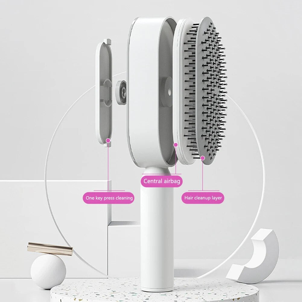 3D Air Cushion Hair Massager and Detangling Brush