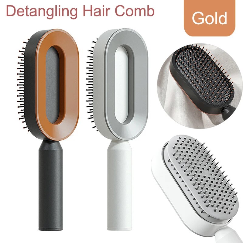 3D Air Cushion Hair Massager and Detangling Brush