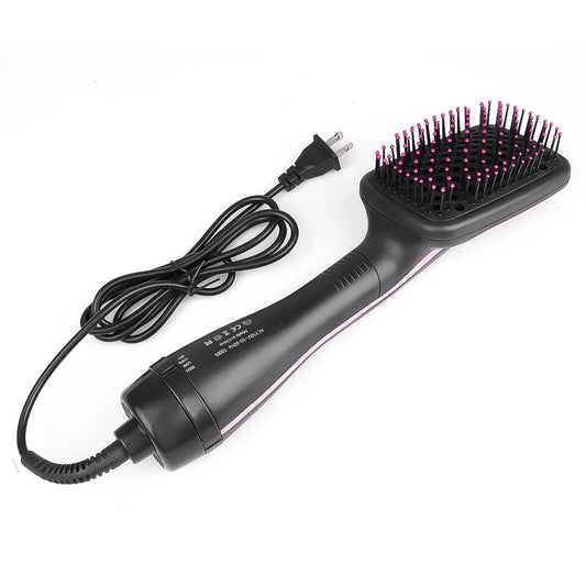 2-in-1 Hair Dryer Brush & Straightener