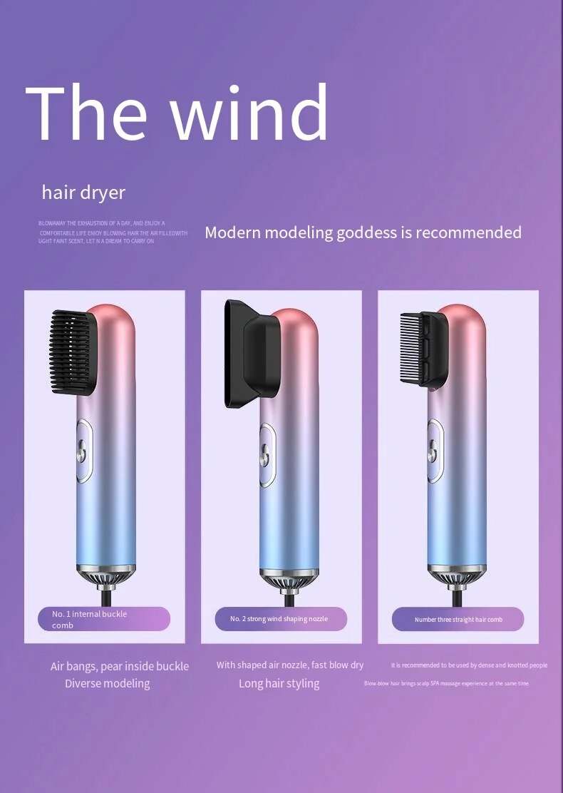 Ion Hair Dryer - Professional and Portable