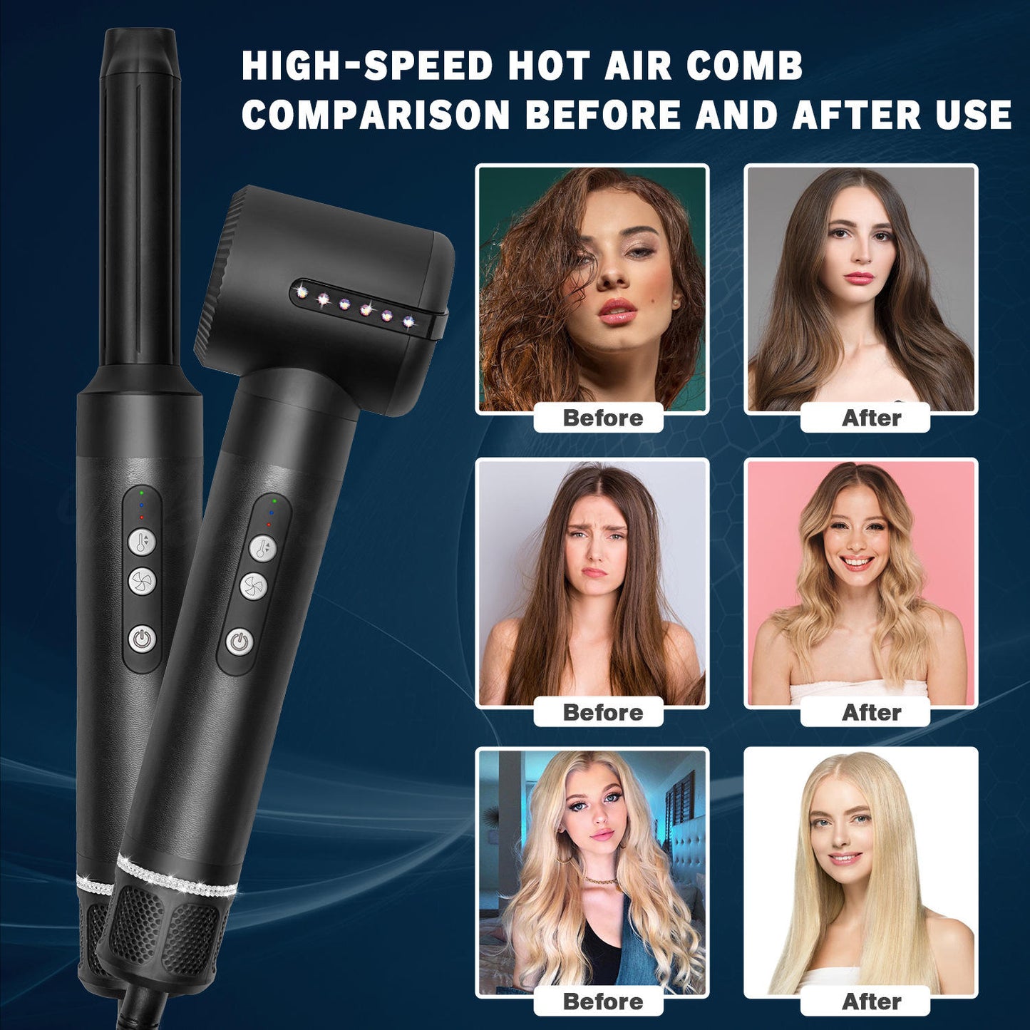 7-in-1 Professional Ionic Hair Dryer