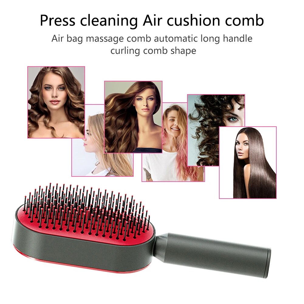 3D Air Cushion Hair Massager and Detangling Brush